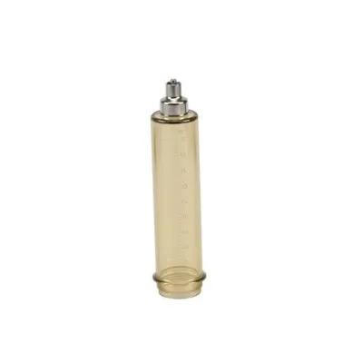 A spare reservoir unit used for periodic maintenance of drug delivery pumps or for replacing clogged parts.