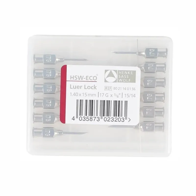 Eko injektor iynəsi (17G x 5/8) 1.4 x 15 mm - 12 ədəd/paket