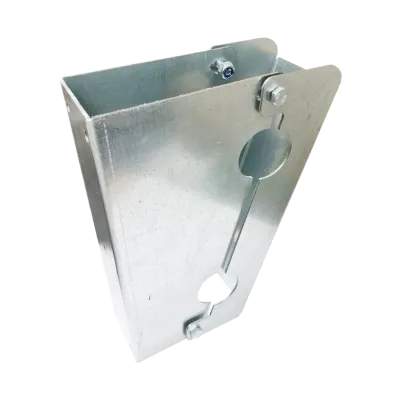 A practical feed trough door mechanism that speeds up barn feeding processes and makes it easier for animals to access the feed trough.