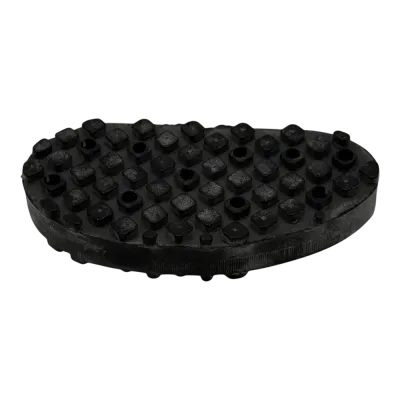 Rubber cow hoof block, cow hoof orthopedics, flexible hoof block, wedge tip.