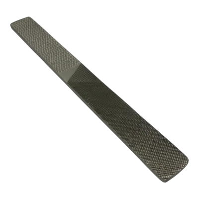 Veterinary nail file, file for nail trimming and surface preparation.