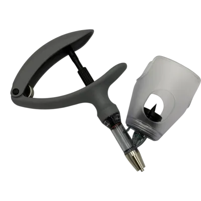 Continuous injection 0.5-5 ml automatic injector bottle adapter, economical vaccine gun.