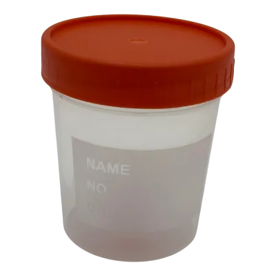  Steril idrar bardağı numune kabı 100 ML veteriner klinik laboratuvar ürünü