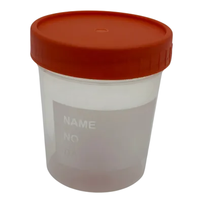  Steril idrar bardağı numune kabı 100 ML veteriner klinik laboratuvar ürünü