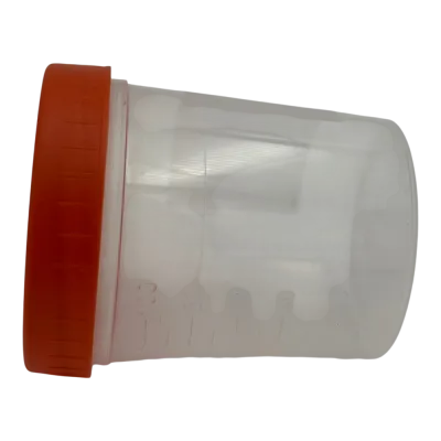  Kapaklı steril idrar bardağı numune kabı 100 ML tıbbi analiz kabı