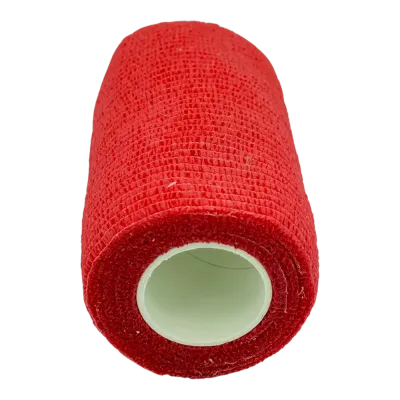 Veterinary clinic type Cohesive elastic bandage Bitter Taste spicy red 5 x 4.5 mt consumables