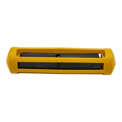  Plastik kafesli Bovimini kafesli rumen mıknatısı sarı 25 x 100 mm sığır donanım koruma sistemi