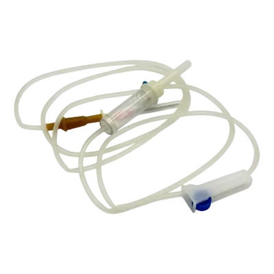 Intravenous Serum Set Green Needle