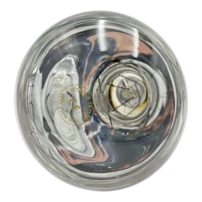  Beyaz renkli ısıtıcı ampul 250 Watt hayvan yuvası ısıtma sistemi