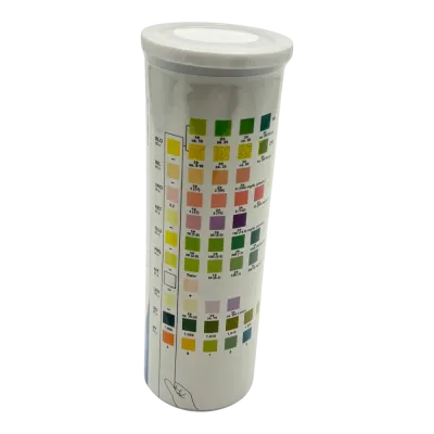 Urine test kits provide fast veterinary analysis solutions.