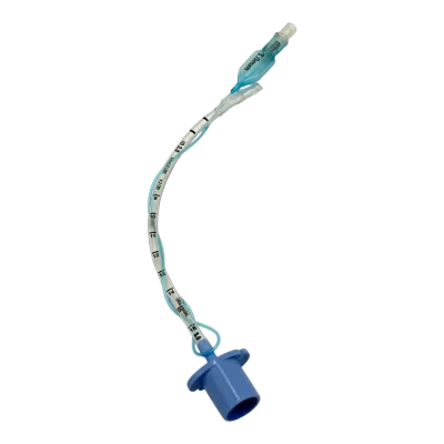 A medical tube system used to maintain an open airway during anesthesia procedures.