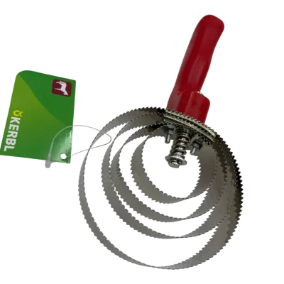 Stainless Steel Round Double-Sided Scraper