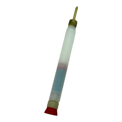 Self-contained glass reservoir injector, 2 cc.