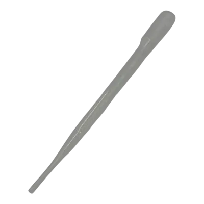 A plastic dropper is a device used to apply liquid medications precisely.