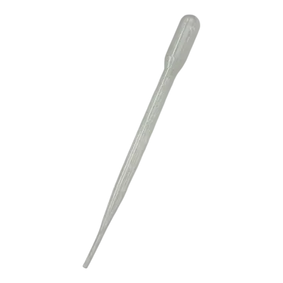 Veteriner hekimlerin sıvı ilaçları ölçerek aktarmasını sağlayan, tek kullanımlık, ekonomik plastik pipet.