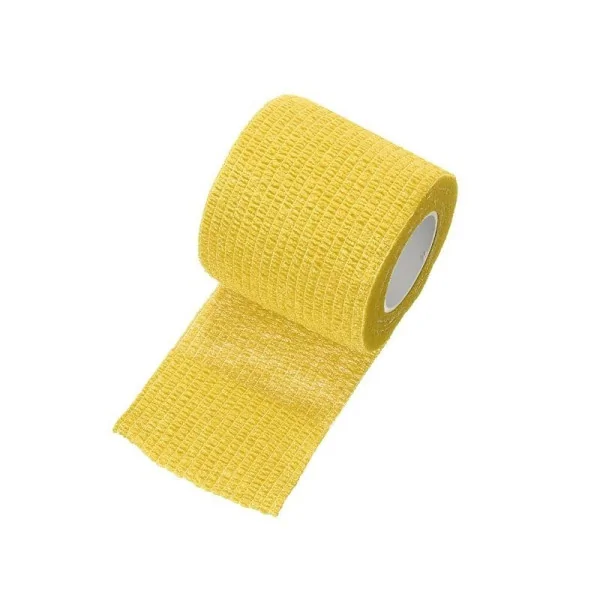 Cohesive Elastic Bandage Bitter Taste Yellow 5 x 45 meters