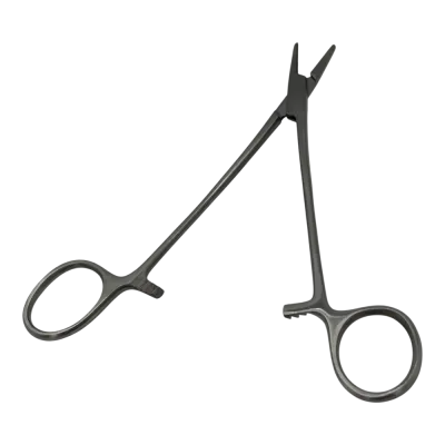  Kavisli uçlu hemostatik pens 14 cm eğri kavisli model klinik operasyon kıskacı