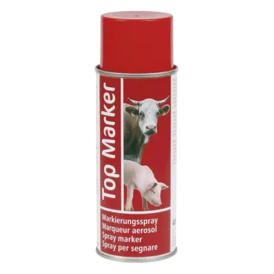 Spray paint animal marking 500 ml red color herd management spray