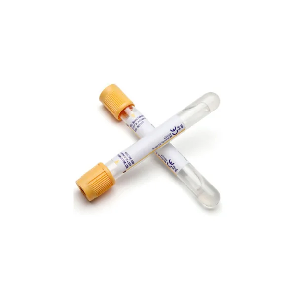 Blood Collection Hemogram Tube with Yellow Gel Cap