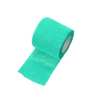Cohesive elastic bandage Bitter Taste spicy green 5 x 45 mt anti-bite pet wrap