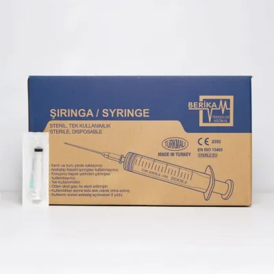 Farm & Veterinary: 10 cc 3 Parca Sterile Syringe - 200 Pcs