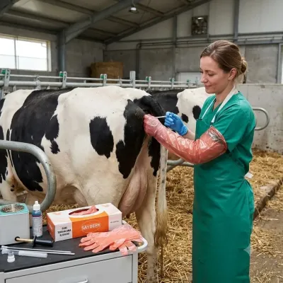 Farm & Veterinary: Artificial Insemination Glove 100 Pcs