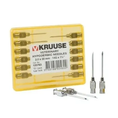 Şpris İynəsi 20 x 30 mm (12 ədəd) – KRUUSE