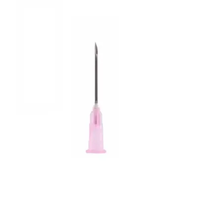 Kruuse Enjektör İğnesi (18G x 1)  1,25x25 mm  (100 Adet)  Pembe