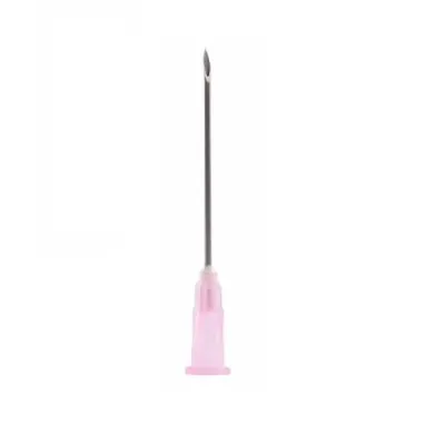 Kruuse Enjektör İğnesi (18G x 1½) 1,2x40 mm  (100 Adet)  Pembe