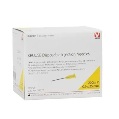 Farm & Veterinary: Sterile Syringe Needle 0,9 x 25 mm (100 Ad) Yellow
