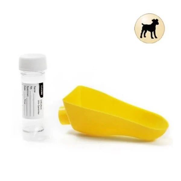Curavet Urine Sample Collection Container for Dogs 40 ml
