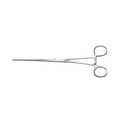 Kruuse-Vet Bağırsak Pensi. 23 cm. Düz
