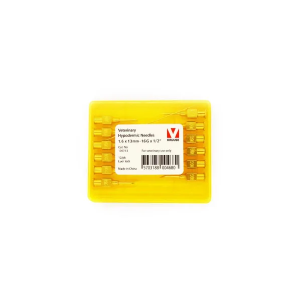 Syringe Needle 16 x 13 mm (12 Pieces)