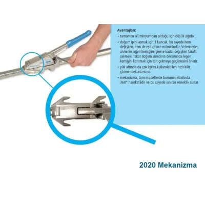 Rheintechnik Doğum Krikosu E11 - Flexi Model 57 cm Başlıklı