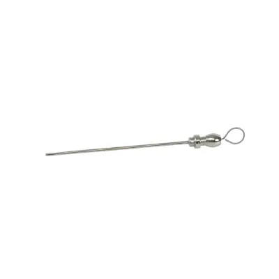 Farm & Veterinary: Metal Teat Probe. 2 mm. Syringee Takilabilir