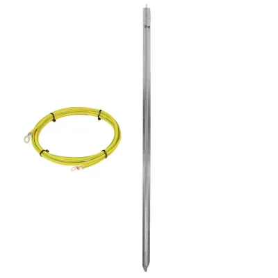 100 cm long grounding rod, farm land installation material.