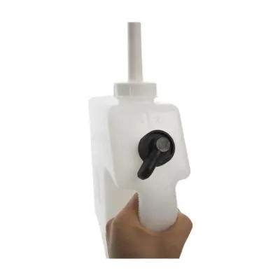 Bovivet Buzağı Süt İçirme Kabı. 4 Litre. Düz Hortumlu Model