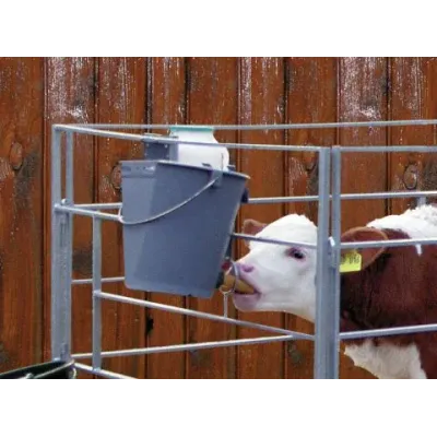 Farm & Veterinary: Kerbl Calf Milk Feeding Bucket. 8 Litre
