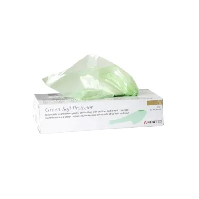 Krutex Rektal Muayene Eldiveni. Soft Protector. Omuzlu (50 Adet)