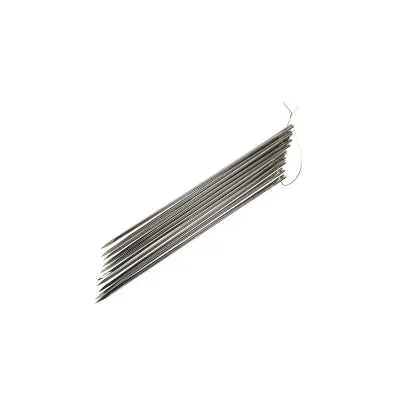 Farm & Veterinary: Sutur Needle Spring Eye Straight Keskin 75 mm 10/pk