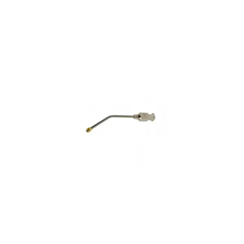 Feeding cannula for birds Luer lock 14g 20x50mm Curved