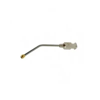 Quşlar üçün yemləmə kanülü. Luer kilidi. 14 q. 2.0x50 mm. Əyri. – 