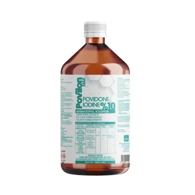 Povilon Max Povidone İodine %10,5 Antibakteriyel Solüsyon 1000 ml
