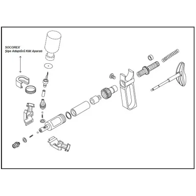 Farm & Veterinary: Socorex Sise Adaptoru For Sise Kilit Device No:55