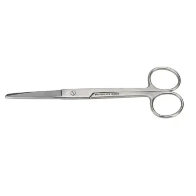 Kruuse Veteriner Makas. 16 cm. K/S. Düz. Avrupa Kalite