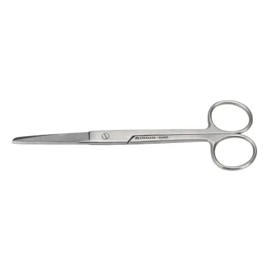 Kruuse Veteriner Makas. 16 cm. K/S. Düz. Avrupa Kalite