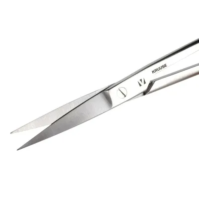 Kruuse Veteriner Makas. 14 cm. S/S. Eğri