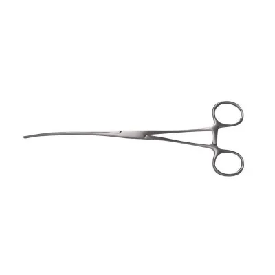 Farm & Veterinary: Kruuse-Vet Bagirsak Forceps. 23 cm. Egri