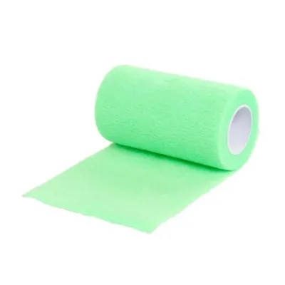 Kruuse Vet-Flex Cohesive Bandaj. 10 cm x 4.5 metre. Yeşil