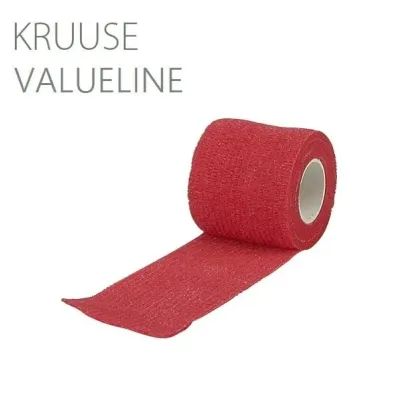 Valueline Flexible Bandaj. Kırmızı. 5 cm x 4.5 metre